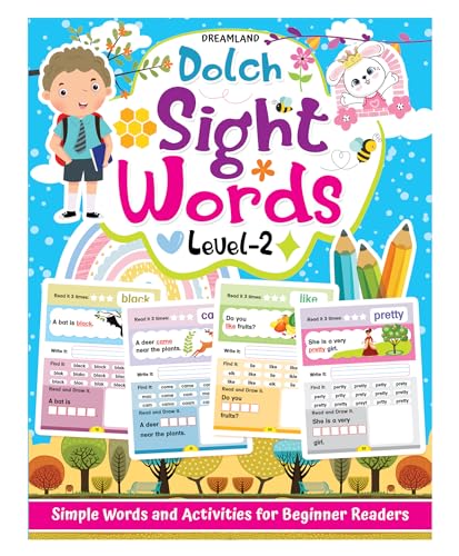 Stock image for Dolch Sight Words Level 2- Simple Words and Activities for Beginner Readers for sale by Books Puddle