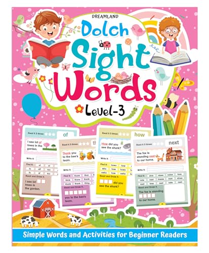 Stock image for Dolch Sight Words Level 3- Simple Words and Activities for Beginner Readers for sale by Books Puddle