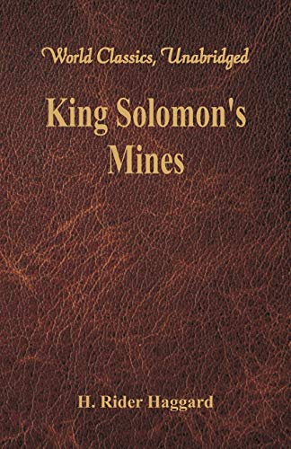 9789386686770: King Solomon's Mines (World Classics, Unabridged)