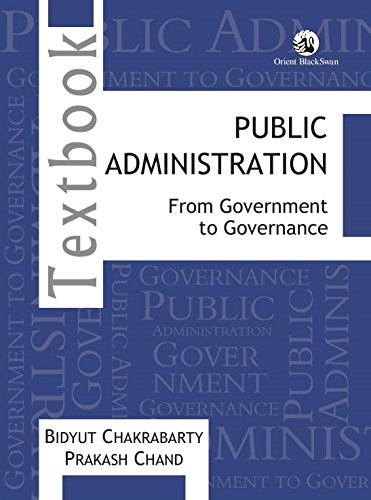 Imagen de archivo de Public Administration: From Government to Governance a la venta por Books Puddle