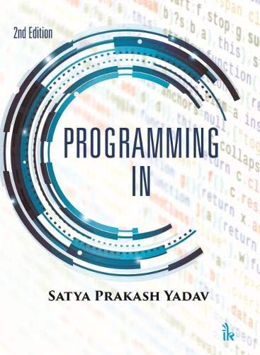 9789386768865: Programming in C