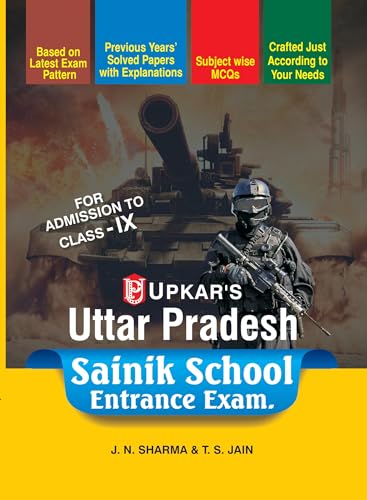 Stock image for Uttar Pradesh Sanik School Entrance Exam for sale by dsmbooks