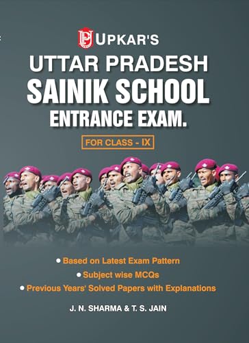 9789386791849: Uttar Pradesh Sanik School Entrance Exam