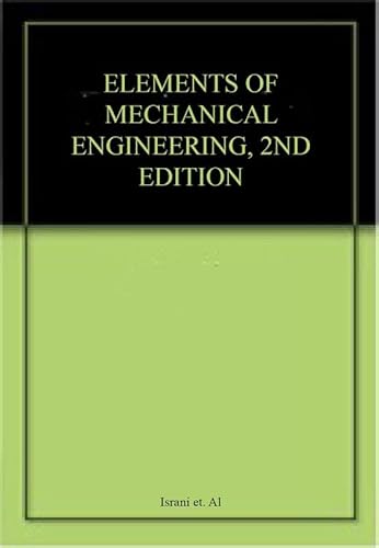 9789386819246: ELEMENTS OF MECHANICAL ENGINEERING, 2ND EDITION