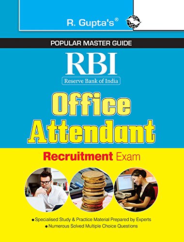 Stock image for RBI Office Attendant Recruitment Exam Guide for sale by Books Puddle
