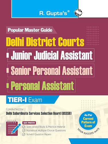 Imagen de archivo de Delhi Courts: Junior Judicial Assistant Recruitment Exam Guide a la venta por Books Puddle