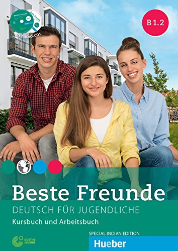 Imagen de archivo de Beste Freunde B1.2 Kursbuch und Arbeitsbuch [Paperback] [Jan 01, 2018] Manuela Georgiakaki and Elisabeth Graf-Riemann,Anja Schumann,Christiane Seuthe,Parul Sharma,Puneet Kaur(Goyal Publishers) a la venta por Books Puddle