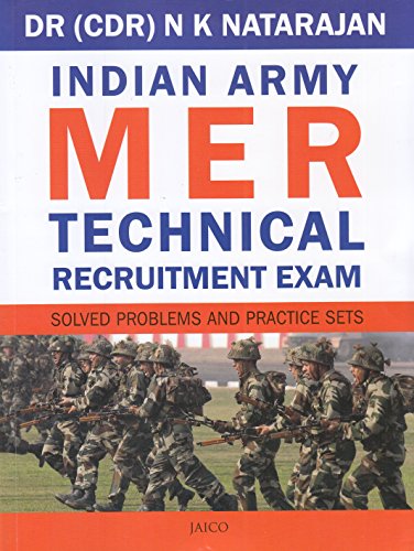 Imagen de archivo de Indian Army Mer Technical Recruitment Exam a la venta por Books in my Basket