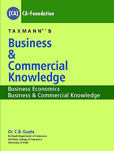 Stock image for Business & Commercial Knowledge -Business Economics, Business & Commercial Knowledge for sale by Books Puddle