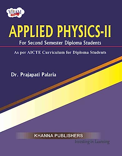 Imagen de archivo de Applied Physics - II a la venta por Books Puddle