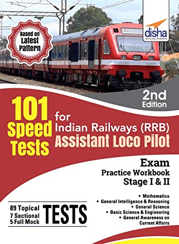 Stock image for 101 Speed Test for Indian Railways Assistant Loco Pilot Exam Stage I & II for sale by Books Puddle