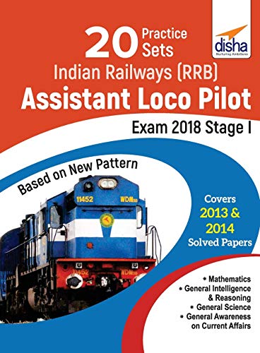 Stock image for 20 Practice Sets for Indian Railways (RRB) Assistant Loco Pilot Exam 2018 Stage I for sale by Lucky's Textbooks