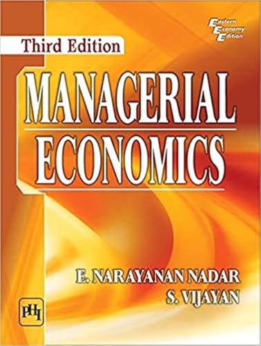 Stock image for MANAGERIAL ECONOMICS, 3RD ED for sale by dsmbooks