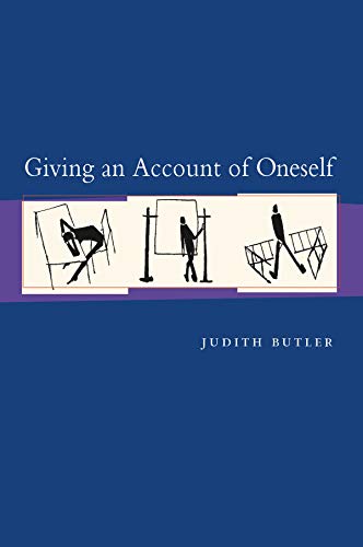 9789387496101: Giving an Account of Oneself [Paperback] Judith Butler