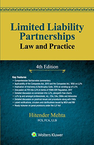 Beispielbild fr Limited Liability Partnerships, Law and Practice zum Verkauf von Mispah books