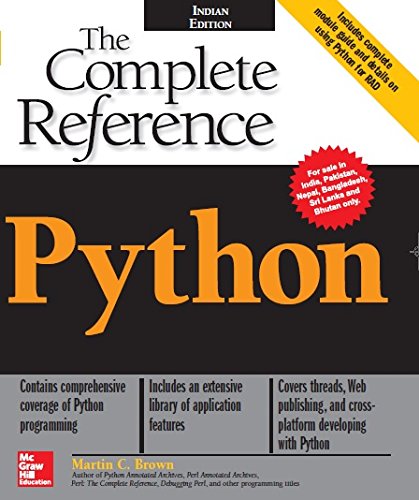 9789387572942: Python The Complete Reference