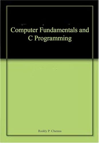 Imagen de archivo de Computer Fundamentals and C Programming a la venta por Vedams eBooks (P) Ltd