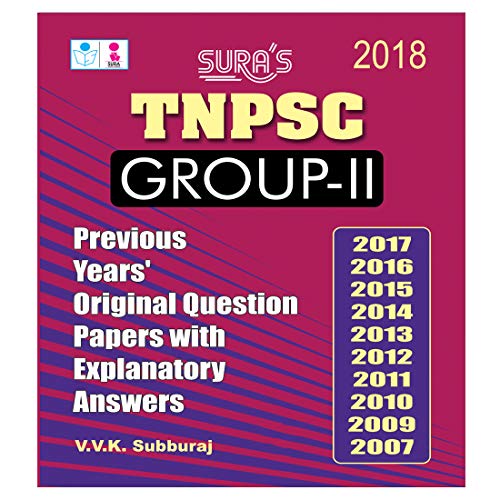 Stock image for TNPSC GROUP-II previous years Original Question Papers with Explanatory Answers(2007-2017) for sale by dsmbooks