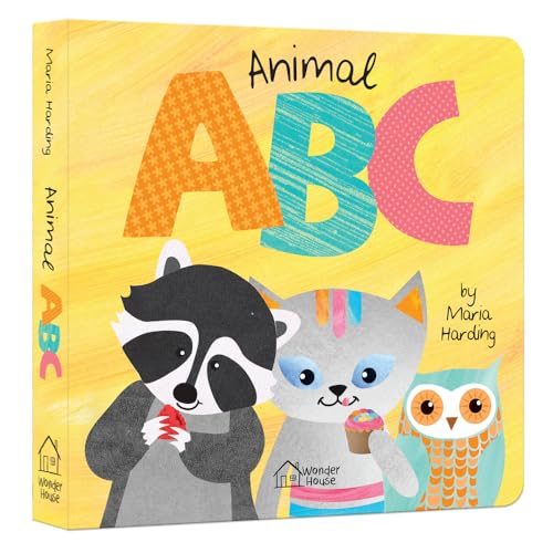 Beispielbild fr Animal ABC : Playful animals teach A to Z (Padded Board Book) zum Verkauf von Wonder Book