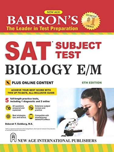 Beispielbild fr Barrons SAT Subject Test Biology E/M, 6 Ed. zum Verkauf von Books in my Basket