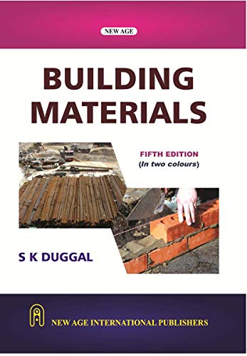 9789387788398: Building Materials 5th ed [Paperback] Duggal