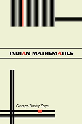 Stock image for Indian Mathematics for sale by Chiron Media