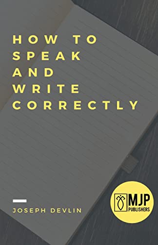 Stock image for How to Speak and Write Correctly for sale by Chiron Media