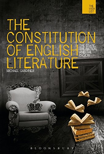 Stock image for The Constitution of English Literature for sale by Majestic Books