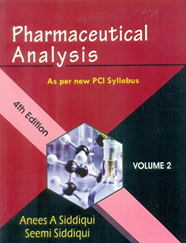 Stock image for Pharmaceutical Analysis As Per New Pci Syllabus Vol 2 4Ed (Pb 2019) for sale by Books Puddle