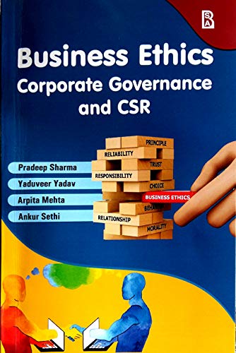 Stock image for Business Ethics: Corporate Governance and CSR for sale by Books Puddle