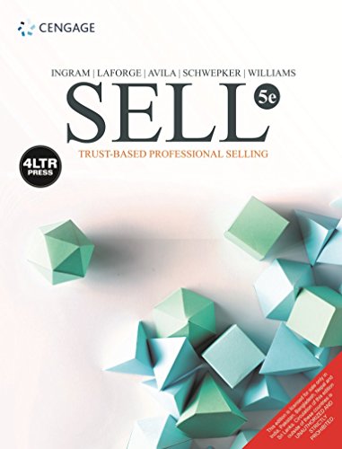 Stock image for Sell : Trust-Based Professional Selling, 5Th Edition for sale by ThriftBooks-Atlanta