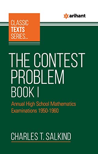 Imagen de archivo de The Contest Problem Book 1 a la venta por Books Puddle