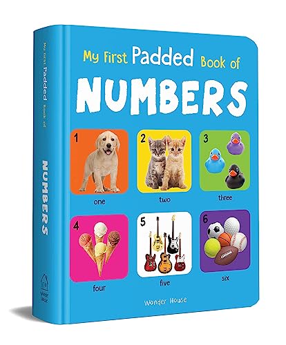 Stock image for My First Padded Book of Numbers: Early Learning Padded Board Books for Children for sale by ThriftBooks-Dallas