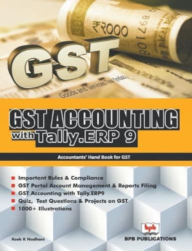 Stock image for GST Accounting with Tally .ERP 9 for sale by Lucky's Textbooks