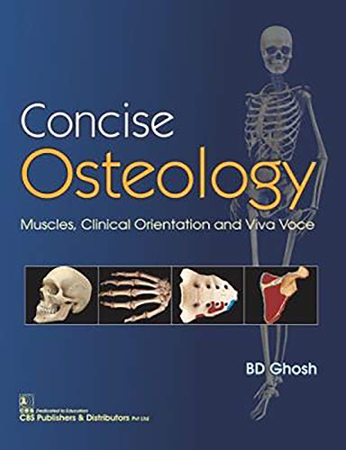 Beispielbild fr Concise Osteology Muscles Clinical Orientation And Viva Voce (Pb 2019) zum Verkauf von WorldofBooks