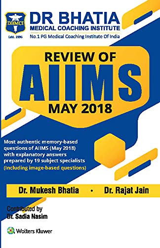 Stock image for Review Of Aiims May 2018 for sale by Books in my Basket