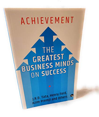 Stock image for Achievement: The Worlds Greatest Masters On Success for sale by Books in my Basket