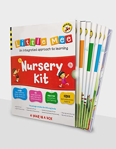 Beispielbild fr Little Mee Nursery Books for Kids Learning | English, Maths, GK, Rhymes, Stories, Drawing, Colouring Activities | Preschool Worksheets | 2 to 4 Years zum Verkauf von Mispah books