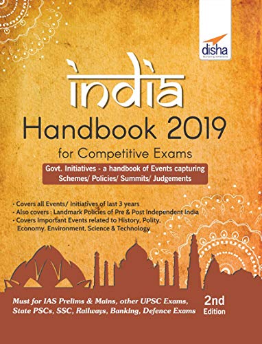 Stock image for India Handbook 2019 for Competitive Exams for sale by Books Puddle
