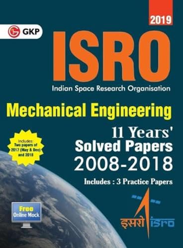 Stock image for ISRO 2019 Mechanical Engineering - Previous Years' Solved Papers for sale by Majestic Books