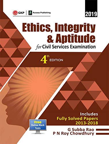 Imagen de archivo de Ethics, Integrity & Aptitude: For Civil Services Examination 2019 a la venta por Books Puddle
