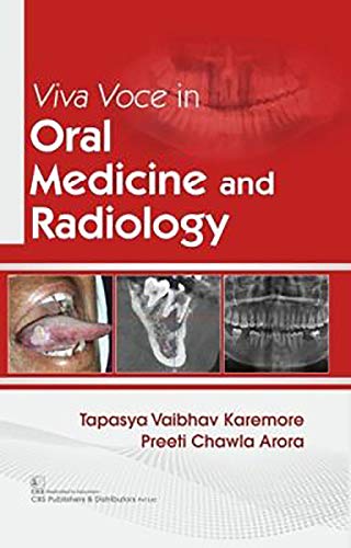 Stock image for VIVA VOCE IN ORAL MEDICINE AND RADIOLOGY (PB 2019) for sale by Books Puddle