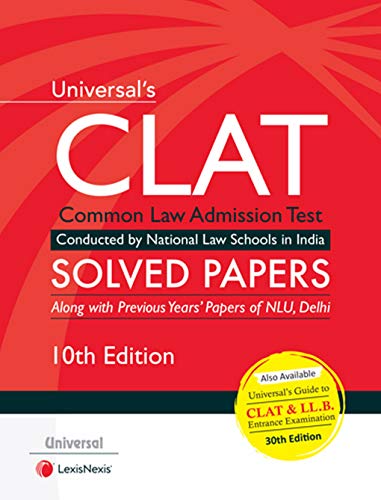 Stock image for UNIVERSAL CLAT SOLVED PAPERS 10/th ED, PB for sale by dsmbooks