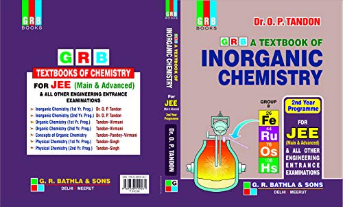 Stock image for Grb A Textbook Of Inorganic Chemistry For Jee (2Nd Year Programme) - Examination 2020-21 for sale by dsmbooks