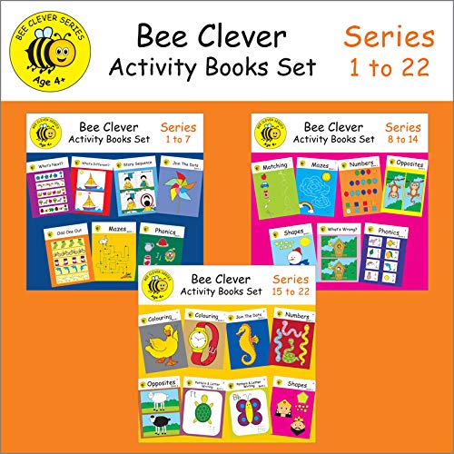Stock image for Bee Clever Activity Books Set: Series 1 to 22 for sale by Mispah books
