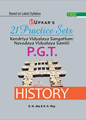 Stock image for 21 Practice Sets Kendriya Vidyalaya Sangathan/Navodaya Vidyalaya Samiti P.G.T. History for sale by dsmbooks