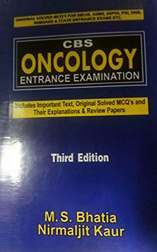 Stock image for CBS Oncology Entrance Examination for sale by Books From California