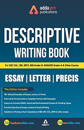 Beispielbild fr Descriptive Writing Book for SSC and Bank Exams (English Printed Edition) zum Verkauf von GF Books, Inc.