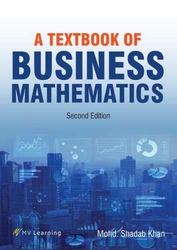 Stock image for A Textbook of Business Mathematics for sale by Books From California