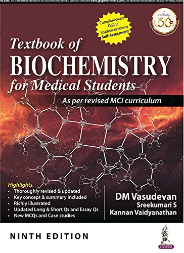 Stock image for Textbook of Biochemistry for Medical Students for sale by dsmbooks